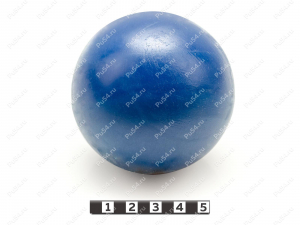 Gas/oil pipeline cleaning ball, Product Code 62-65-070, Polyurethane, PU54/M71/orange, Image №3