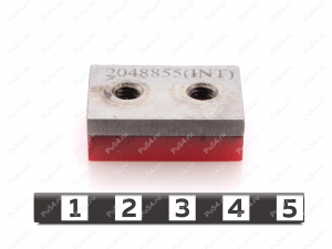 Буферный прижим, Product Code 33-01-1438, Polyurethane, PU54/K55/красный, Image №2