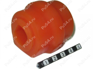 Stabilizer bushing, front suspension D= 22 mm, Product Code 29-01-2465, Polyurethane, Image №1