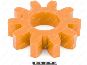 Sprocket, Product Code 33-01-905, Polyurethane, PU54/M95/желтый, Image №2