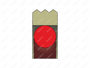 Уплотнение поршня 50x39x4.2 аналог Е15М-050/5 ЭЛКОНТ, Product Code 70-08-611501, Polyurethane, Фторопласт Ф4К20 + PU87*M, Image №1