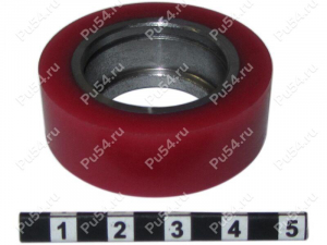 Roll (restoration), Product Code 33-01-912, Polyurethane, PU54/K65/red, Image №1
