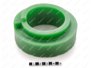 Rear shock absorber strut spacer (top), 20 mm, Product Code 3-12-0232, Polyurethane, PW54/K80/светло-зеленый, Image №2