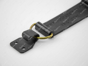 Fixing strap with metal hooks., Product Code 33-17-0052, Polyurethane, black, Image №4