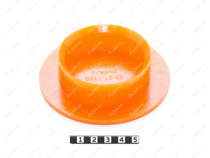 Уплотнение D100 x H25, Product Code 33-01-1980, Polyurethane, PU54/M72/оранжевый, Image №1