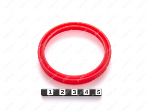 Манжета 65x55x7, симметричная, профиль DS-106, DK-106, K21, UN, Product Code 70-00-15515, Polyurethane, PU54/M92/красный, Image №1