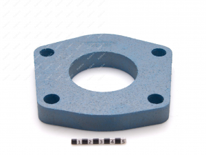 Strut mounting spacer, front suspension, Product Code 19-12-3302, Polyurethane, Полипропилен без втулок синий, Image №2