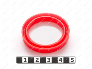 Манжета штока 32x42x6,5/7, Product Code 70-00-000014, Polyurethane, PU54/M92/красный, Image №2