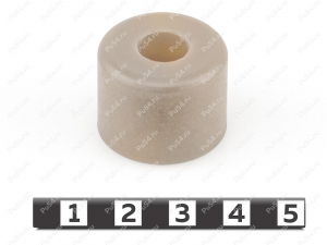 Bushing D 25 x d 10 x H 19, Product Code 33-01-1231, Polyurethane, PU54/K92/бежевый, Image №2