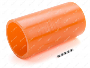 Втулка D 96 x d 82 x H 180, Product Code 33-01-1408, Polyurethane, PU54/M72/оранжевый, Image №2