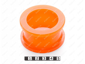 Подушка рулевой рейки NISSAN SKYLINE V35, INFINITI G35 V35, Product Code 2-12-401, Polyurethane, PU54/M72/оранжевый, Image №1