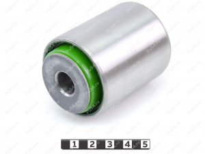 Lower control arm front silent block, rear suspension (pess-fitted), Product Code 10-06-1901, Polyurethane, PU54/M80/green, Image №2