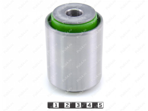 Lower control arm front silent block, rear suspension (pess-fitted), Product Code 10-06-1901, Polyurethane, PU54/M80/green, Image №1