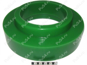 Spring spacer, rear suspension (lift +40 mm), Product Code 1-12-1474, Polyurethane, Image №1