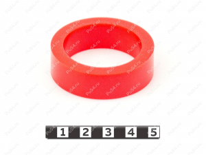 Кольцо D47 x d 36 x H 14, Product Code 33-01-1309, Polyurethane, PU54/K65/красный, Image №1