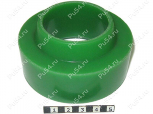 Spring spacer, rear suspension (+30 mm), Product Code 4-12-0163, Polyurethane, PW54/K80/светло-зеленый, Image №1