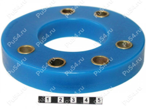 Front shock absorber strut spacer, 20 mm, Product Code 7-12-0262, Polyurethane, Полипропилен без втулок синий, Image №1