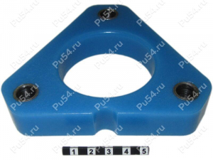 Front shock absorber strut spacer, 20 mm, Product Code 7-12-0272, Polyurethane, Полипропилен со втулками синий, Image №1
