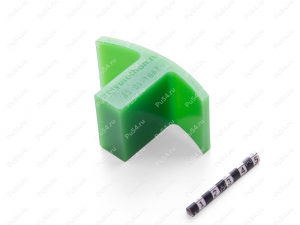 Сегмент 43,5 x 37.5 x 73.5, вставка муфты, Product Code 33-01-1857, Polyurethane, PU54/M80/зеленый, Image №1