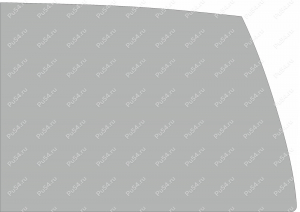 Rear side glass (to the body), Product Code 55-44-599Pc, Polyurethane, Image №2