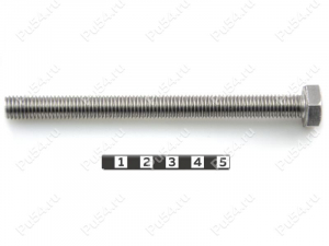 Screw  М10*120 mm (DIN 933), Product Code 0-75-057, Polyurethane, Image №1