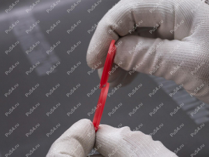 Грязесъемник 1-27 ГОСТ 24811-81 (26х37х2*4), Product Code 70-02-1013, Polyurethane, PU54/M92/красный, Image №4