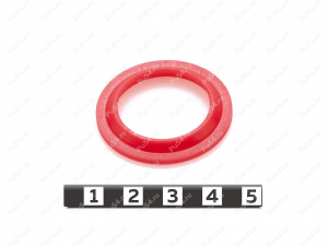 Грязесъемник 1-27 ГОСТ 24811-81 (26х37х2*4), Product Code 70-02-1013, Polyurethane, PU54/M92/красный, Image №1