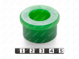 Втулка D42 x d22 x H24, Product Code 33-01-1782, Polyurethane, PU54/M80/зеленый, Image №1