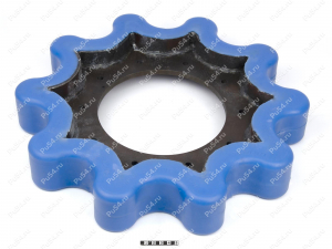 Wheel (restoration), Product Code 90-00-021a, Polyurethane, PU54/M87/синий, Image №1