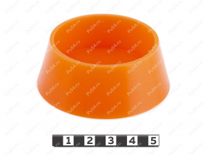 Sleeve plug 50 D  67.4 x H 25, Product Code 33-01-1228, Polyurethane, PU54/M72/оранжевый, Image №1