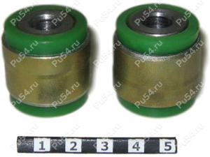 Upper lateral arm and front lateral arm silent blocks set (2 pcs), rear suspension, press-fitted, Product Code 7-20-3621, Polyurethane, Image №1