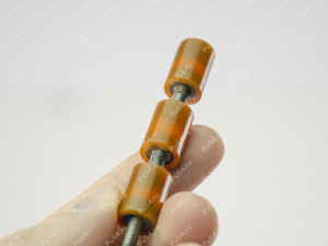 Виброопора D 10.5 x h 25, Product Code 33-01-1297, Polyurethane, PU54/M72/оранжевый, Image №3