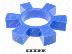 Sprocket, Product Code 33-01-1174, Polyurethane, PU54/M87/blue, Image №1