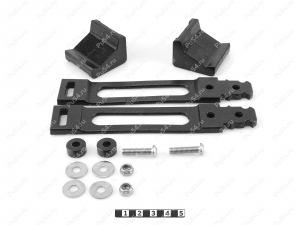 Snowmobile luggage license plate attachment kit, Product Code 50-20-058, Polyurethane, черный, Image №2