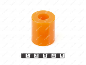 Втулка D 28 x d 13,7 x H 32,5, Product Code 33-01-1292, Polyurethane, PU54/M72/оранжевый, Image №1