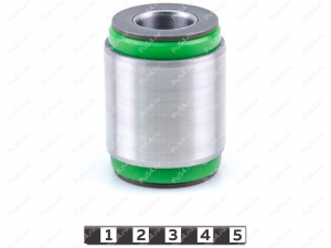 Upper A-shaped control arm, rear suspension, Product Code 10-06-0131, Polyurethane, PU54/M80/green, Image №1