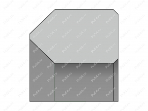 Кольцо упорное 8Т650.125.016, Product Code 33-78-304, Polyurethane, PU54/M95/желтый, Image №1