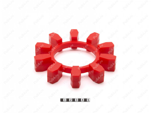 Эластичный элемент муфты N-BIPEX, аналог BIPEX 162, Product Code 33-99-91510, Polyurethane, PU54/M92/красный, Image №1