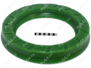 Spring spacer, rear suspension (lift +20 mm), Product Code 1-12-1722, Polyurethane, PW54/K80/светло-зеленый, Image №1