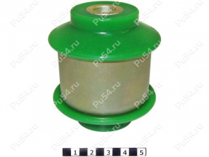 Front control arm rear silent block (sectional), Product Code 4-16-350, Polyurethane, Image №1