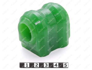 Втулка стабилизатора задней подвески, ID =21,5мм, Product Code 1-01-778, Polyurethane, PU54/M80/зеленый, Image №1