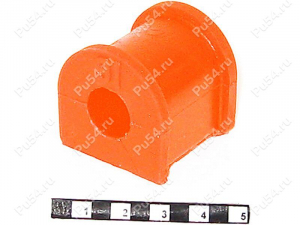 Stabilizer bar bushing, rear suspension ID = 16 mm, Product Code 1-01-040, Polyurethane, Image №1