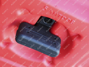 Clamping Wing Handle (T-shaped, M8 screw, stainless steel), Product Code 36-00-0032, Polyurethane, PU54/M80/black, Image №3