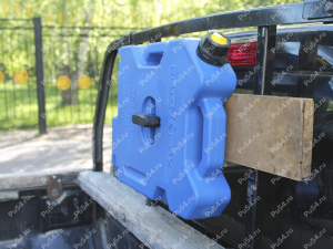 Clamping Wing Handle (T-shaped, M8 screw, stainless steel), Product Code 36-00-0032, Polyurethane, PU54/M80/black, Image №4