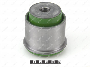 Сайлентблок задней балки запрессованный, Product Code 4-06-21071, Polyurethane, PU54/M80/зеленый, Image №1