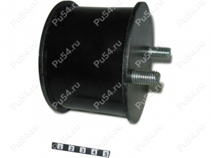 Vibration mount, Product Code 33-12-020, Polyurethane, black, Image №1