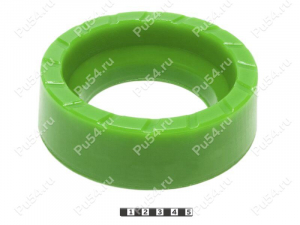 Spring spacer, rear suspension (lift +50 mm), Product Code 1-12-1755, Polyurethane, PU54i/K80/темно-зеленый, Image №1