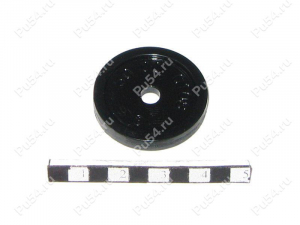 Polyurethane washer, Product Code 50-00-0108, Polyurethane, PU54/M71/black, Image №1