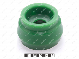 Опора переднего амортизатора, Product Code 15-07-001, Polyurethane, PU54/M80/зеленый, Image №1