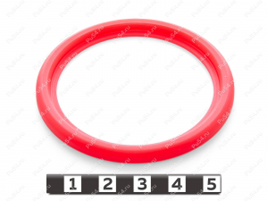 Кольцо уплотнительное DN50 P формат, Product Code 33-78-263, Polyurethane, PU54/M92/красный, Image №1
